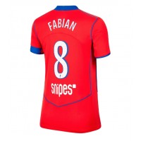Stroje piłkarskie Paris Saint-Germain Fabian Ruiz #8 Koszulka Trzeciej dla damskie 2025-26 Krótki Rękaw